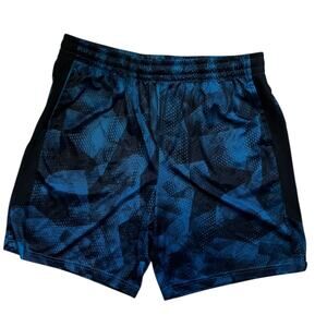 Tek Gear DryTek Blue Black Men’s Athletic Shorts XL / Performance